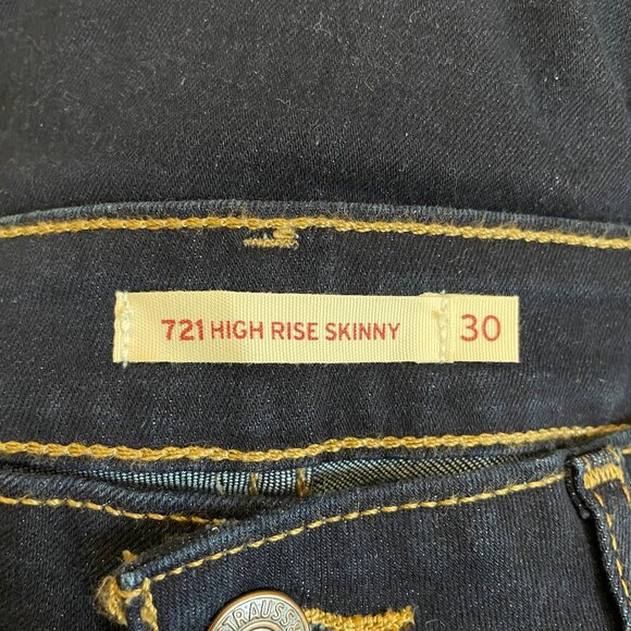 NWOT Levi’s High Rise Skinny Jeans - Picture 6 of 8